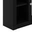 Armoire de rangement murale avec miroir, 6 tablettes ouvertes