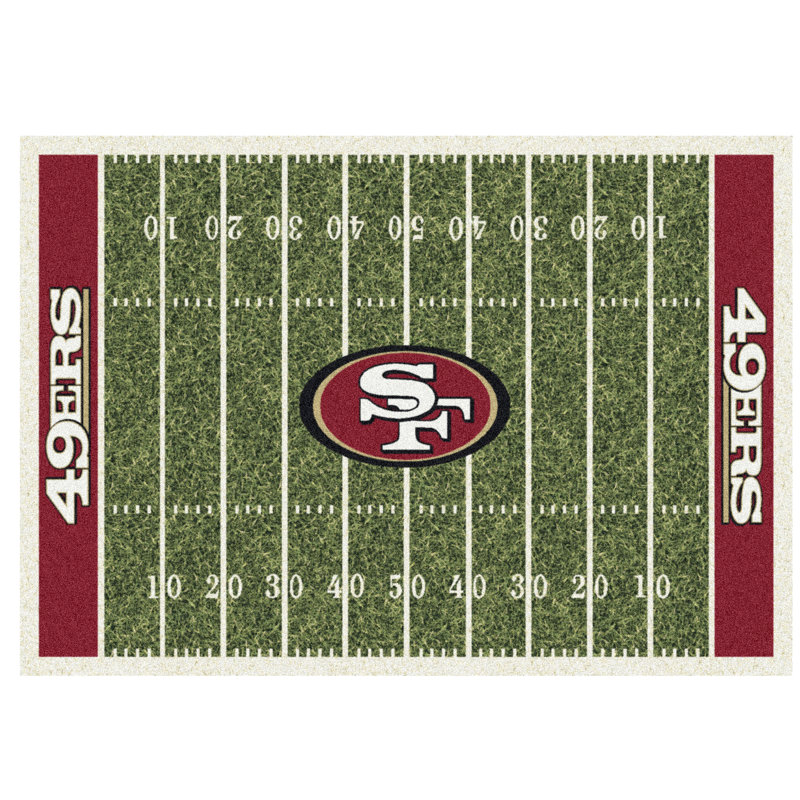Rug, San Franscisco 49ers, Rectangle 5'3" x 7'9"