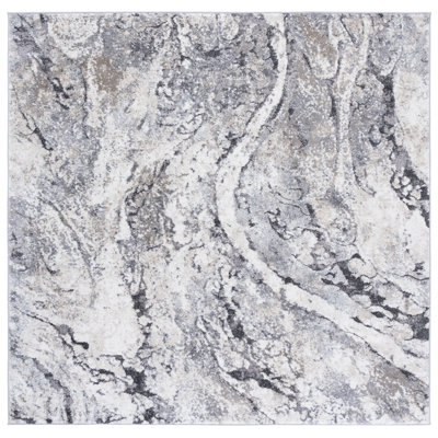 Lekesia Opal Performance Abstract Rug