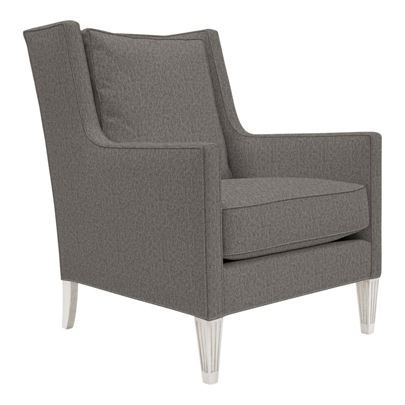 Alec Wingback Chair, No, Impala Linen, Casa Blanca