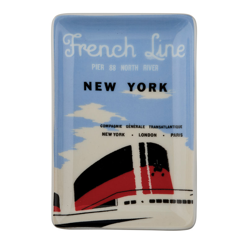 Grand Tour Paris Tray French Line
