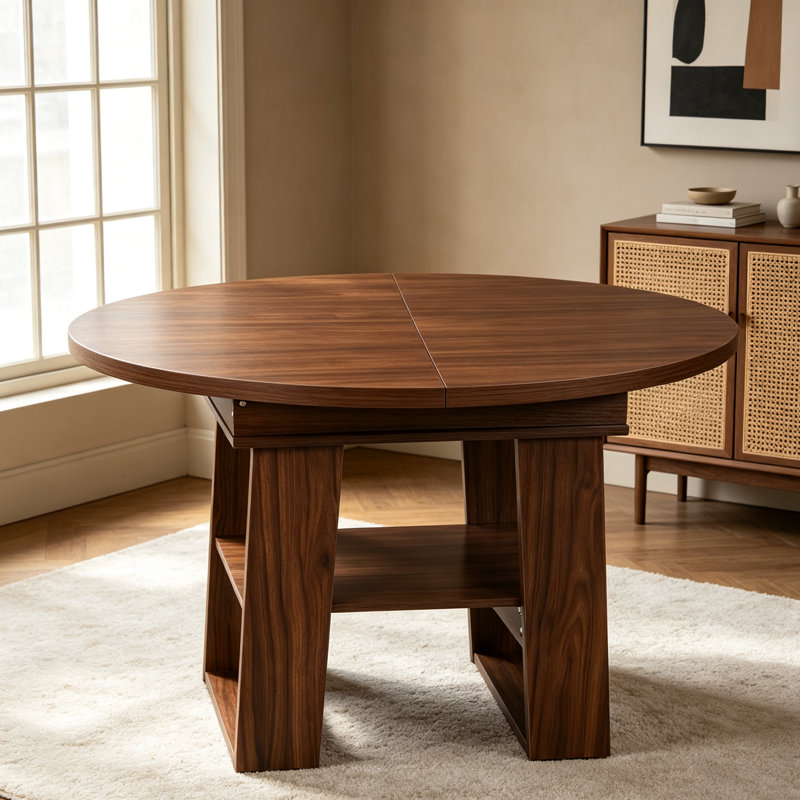 Extendable Dining Table 4-6 Seat Dining Table
