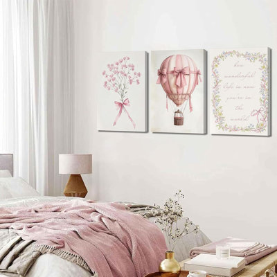 3 Piece Wrapped Canvas Print