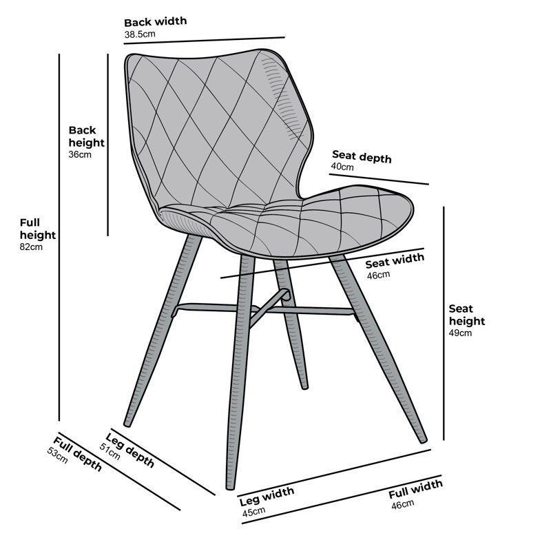 Seery Upholstered Dining Chair, Dark Green