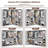 71'' - 110'' W Closet System with Wooden Drawers and Hanging Rods-1538658820