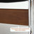 Leather armless chair with soft cushion and metal legs-1915013271
