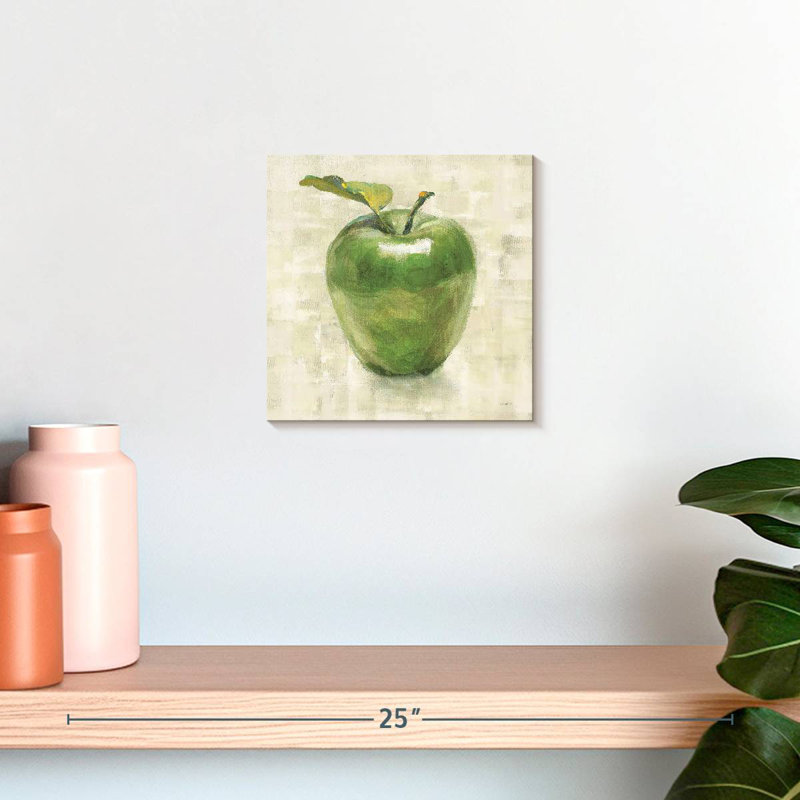 Yarlin Green Apple, 10" H x 10" W