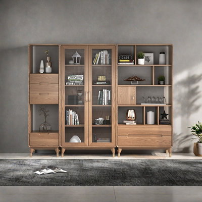 Nordic style unique design bookcase