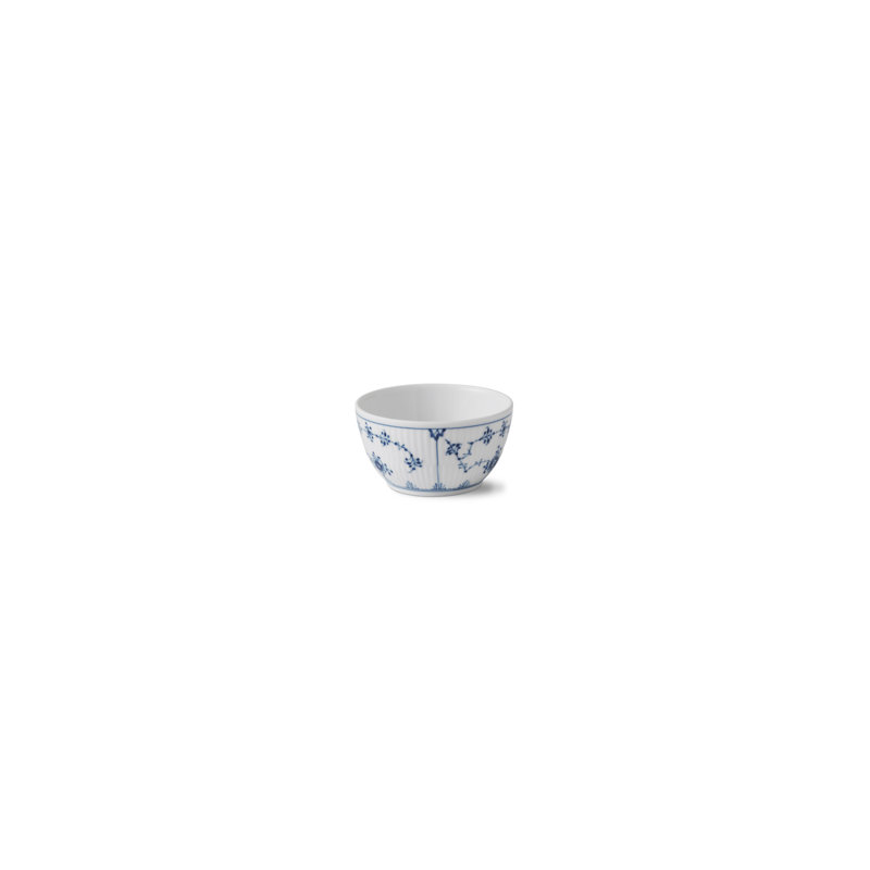 Blue Fluted Plain Bowl 3.35"