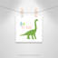 Dino Brave 1, impression sur papier-47482674