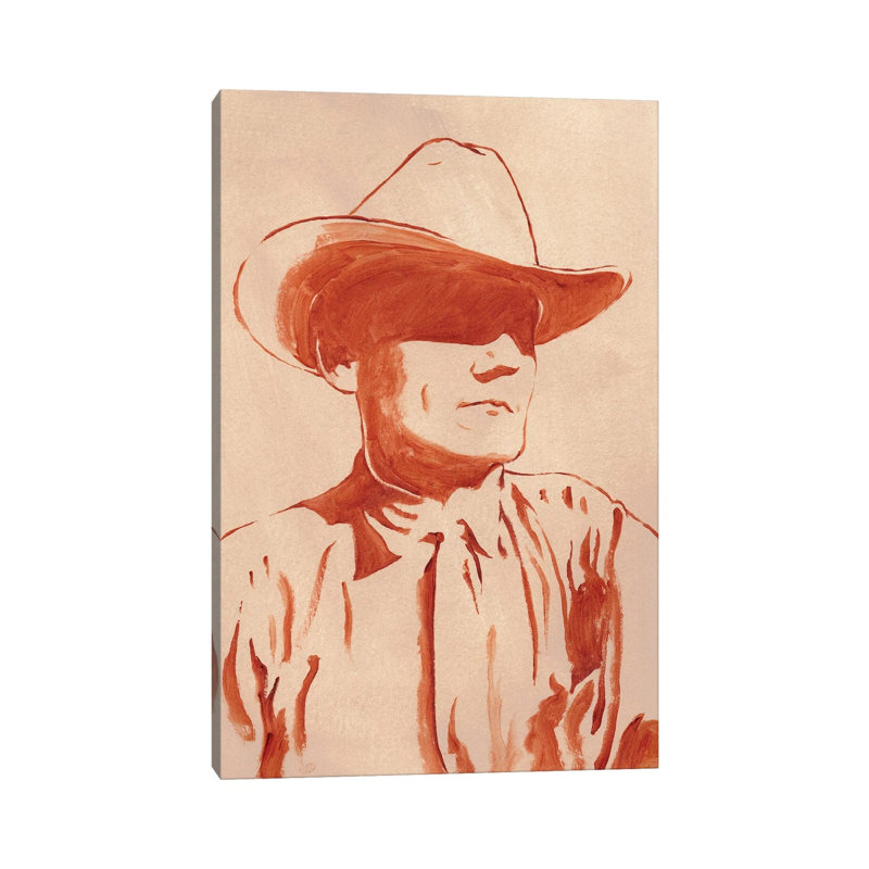 Man Of The West I by Jacob Green - Wrapped Canvas Painting, 101.6 cm H x 66.04 cm W x 1.91 cm D
