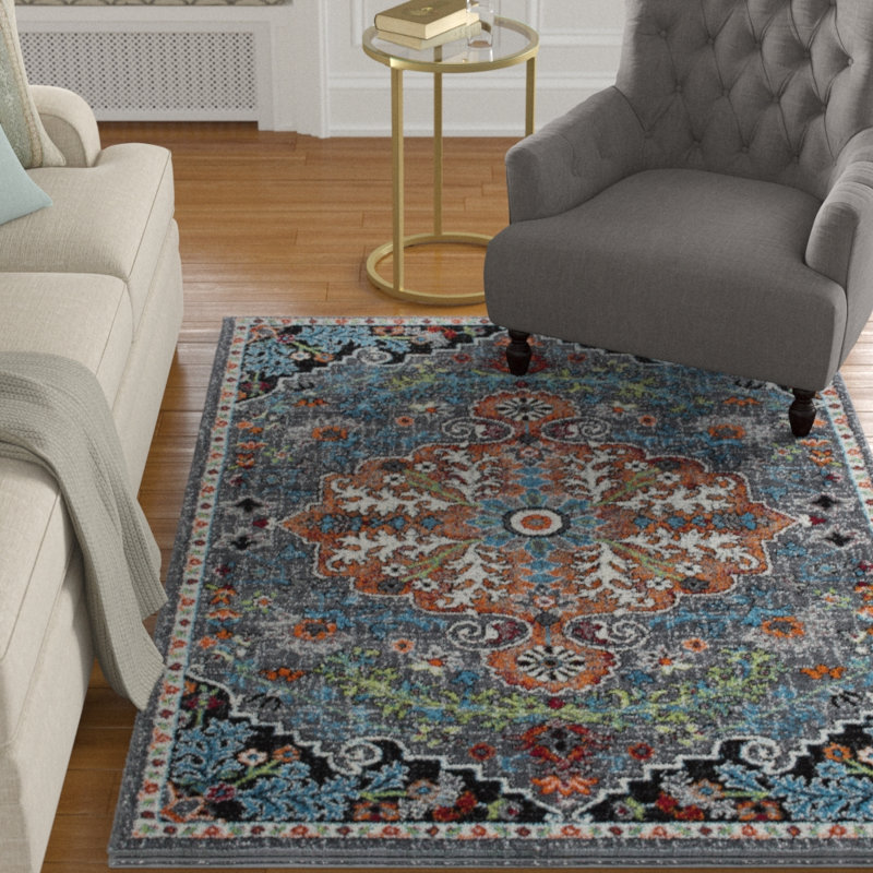 Oriental Indoor Rug, Rectangle 5' x 7'
