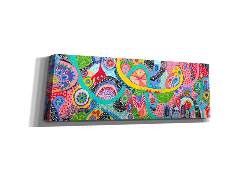  «River Adventures» par Hello Angel, art mural sur toile, 60 po x 20 po