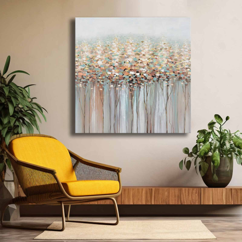 Peinture décorative sur toile