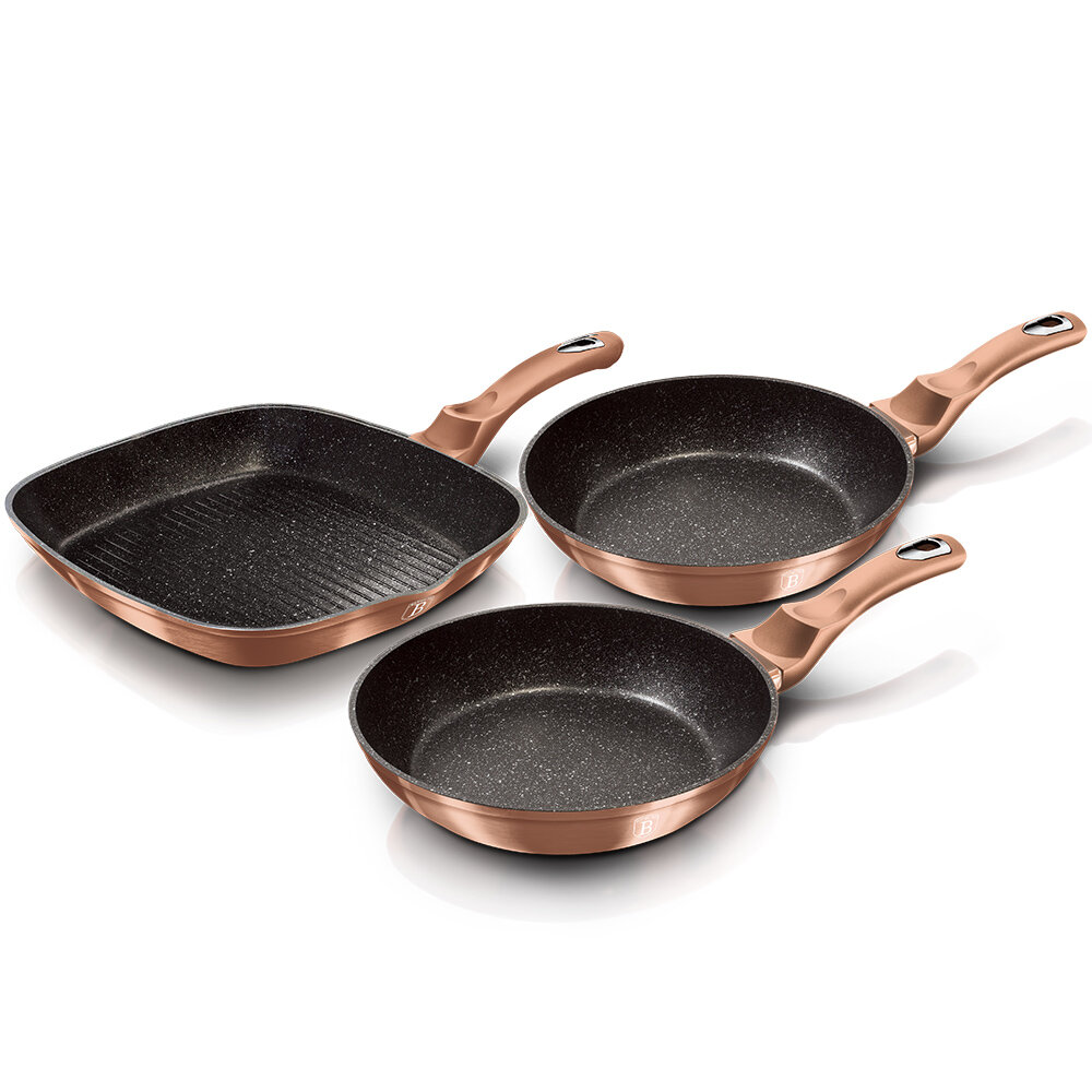 17-Piece Kitchen Cookware Set // Rose Gold - Berlinger Haus - Touch of  Modern