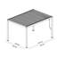 Paloma 3m x 4m Aluminium Pergola with LED Lighting-1490343502