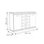 Abbeville 140cm Sideboard