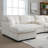 U Shaped Cloud Couch Sectional Sofa for Living Room,126" Oversized Comfy Cloud Sofa with Console,Cup Holder ,Double Chaise, Beige-444766965