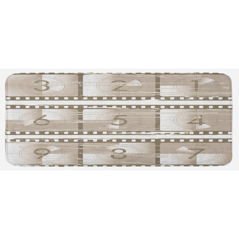 Tapis de cuisine numbers