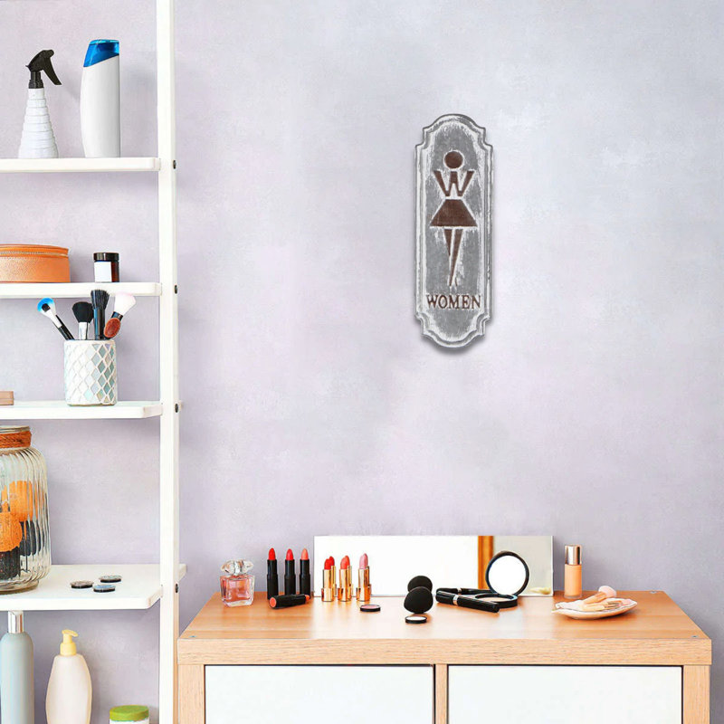 Décoration murale chambre womens rétro, Gris