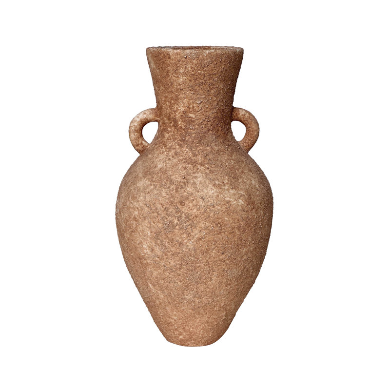 Earthenware Roman Vase With Handles