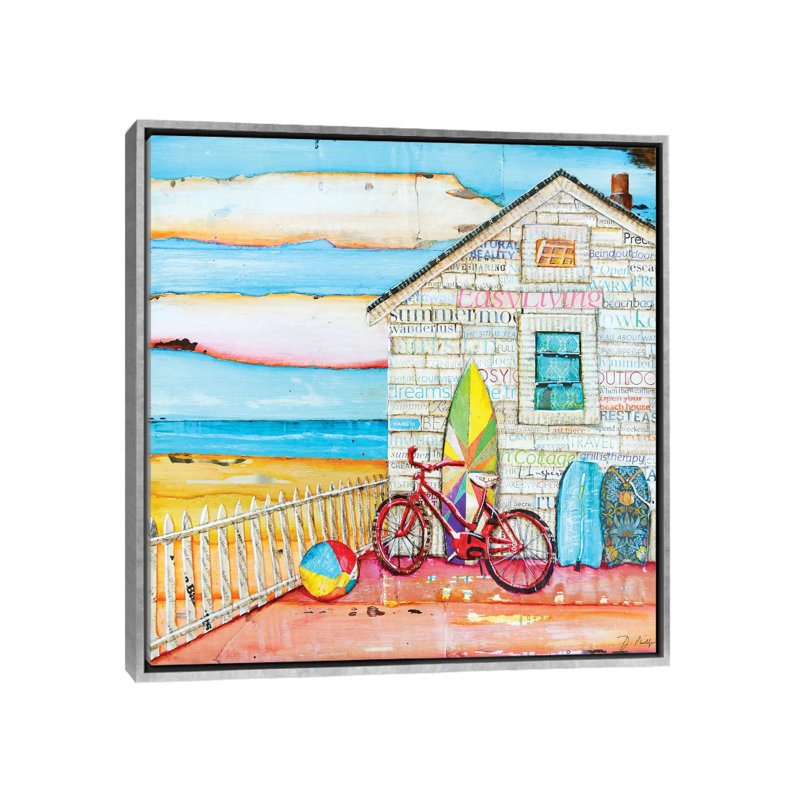«Ain pas It Fun» par Danny Phillips - impression d'art graphique, Pas de tapis, H 26 po x l 26 po x P 1,5 po