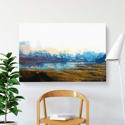 Lake Tekapo in New Zealand - Wrapped Canvas