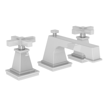 Malvina Widespread Bathroom Faucet with Drain Assembly