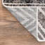Tapis gris lavable à la machine Copley-992713228