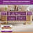  47.2" Oval Coffee Table With Curved Sliding Doors & Storage