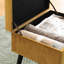 Tabouret de coiffeuse en bois massif Coleridge-838921159