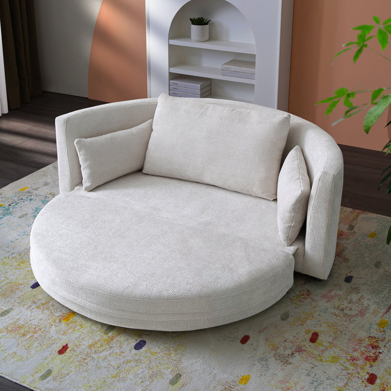 Canapé-lit pliable, Beige