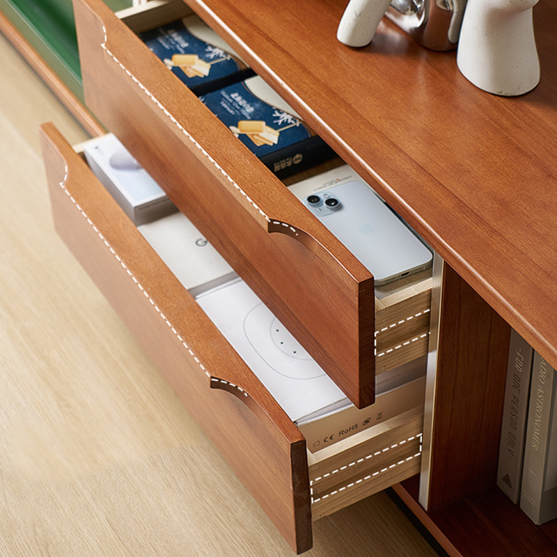 Meuble télé avec portes coulissantes Boxwood