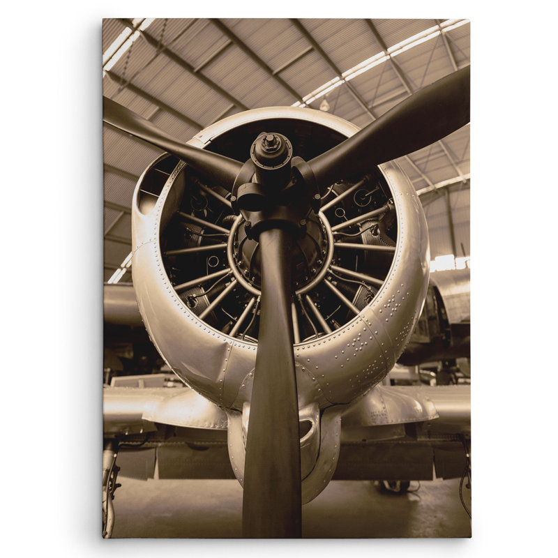 « ww ii fighter » par danita delimont reproduction, reproduction de photo sur toile tendue, H 36 po x l 48 po x P 1,5 po
