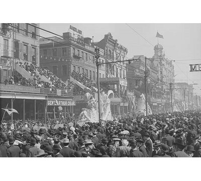 New Orleans La. Mardi Gras Day the Red Pageant - Wrapped Canvas Photograph Print -  Buyenlarge, 0-587-46152-LC2842