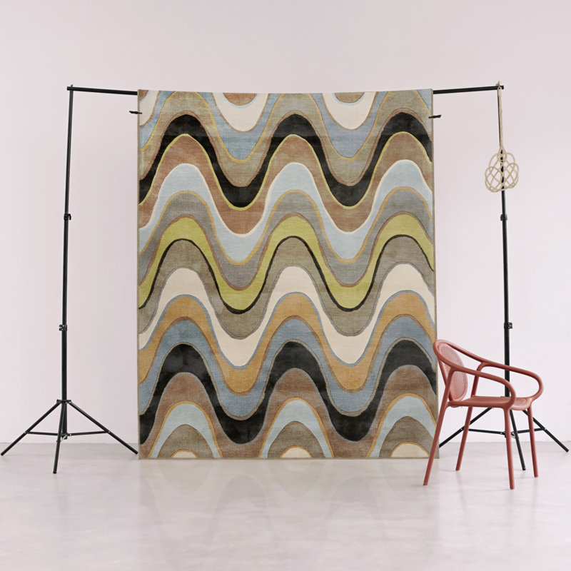 Tapis intérieur / extérieur Rotka, Rectangle 2 pi 7 po x 4 pi 11 po