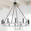 Campo 12-Light Waggon Wheel Chandelier