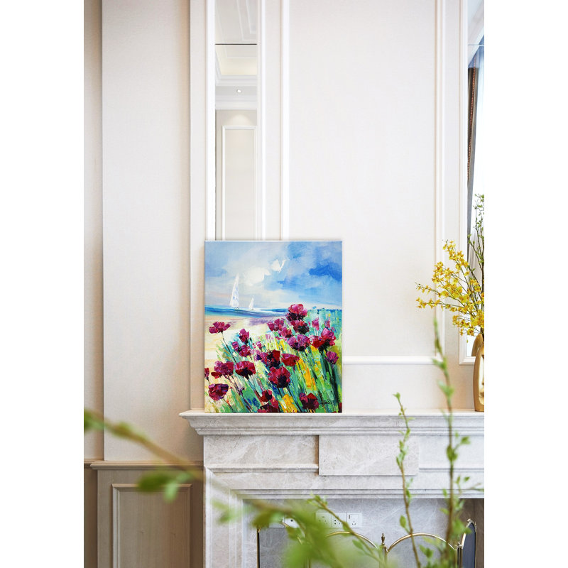 Sailing Vacation - Wrapped Canvas Painting, 50cm H x 40cm W x 3cm D