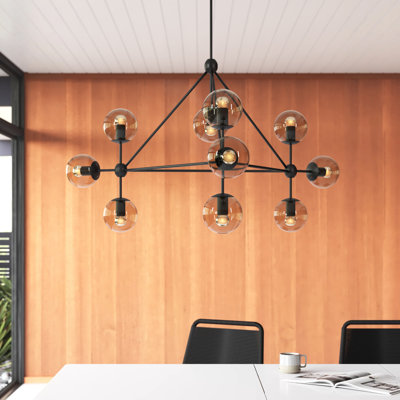 Wyckhoff 10 - Light Dimmable Sputnik Chandelier