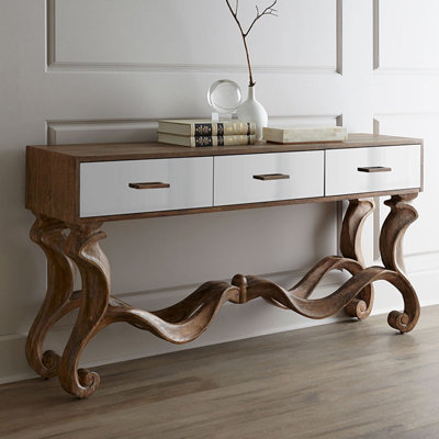 Console en bois de style américain
