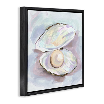 Cadre flottant Silam Opal Clam Pearl, design par Melissa Wang