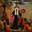 Steel, Polyester Halloween Decoration