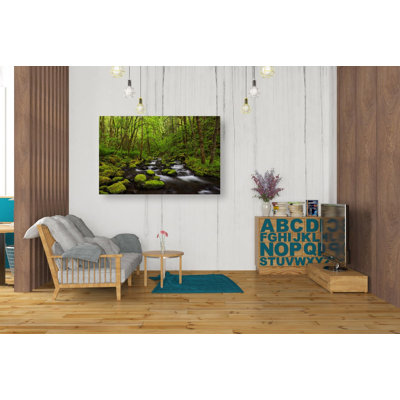 «Where the Green Grows» par Darren White, art mural sur toile