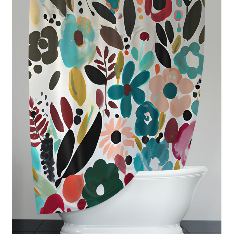 Rideau de douche Salacia, H 72 po x l 70 po