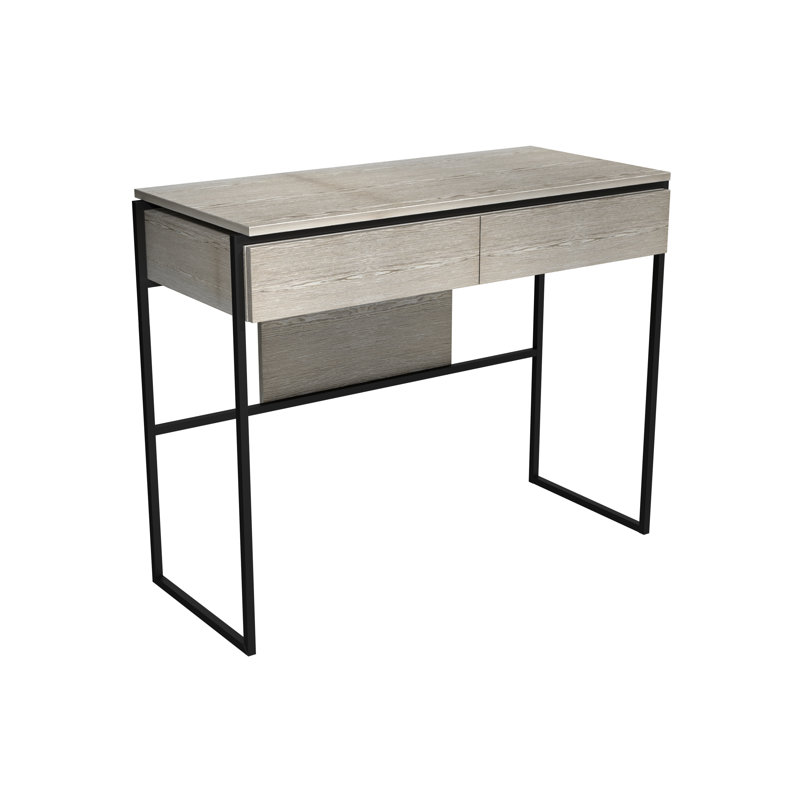 Euclid Dressing Table, Matt Black