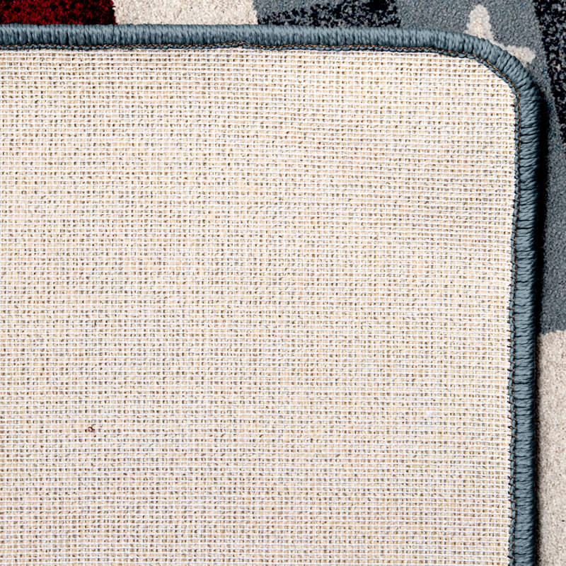 Tapis patriotique Leksi, Rectangle 2 pi 8 po x 3 pi 10 po