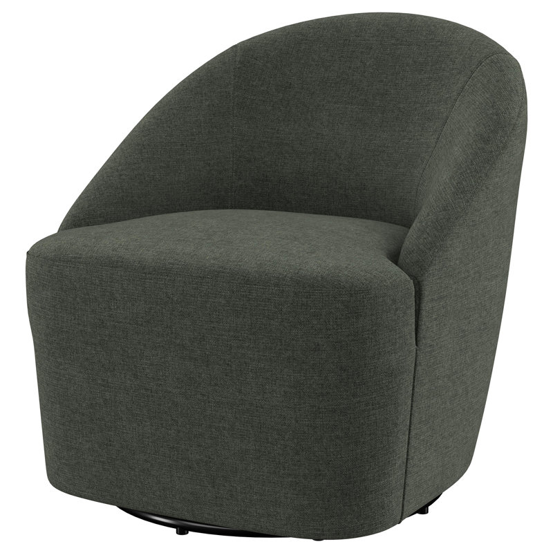 Fauteuil d'appoint pivotant vert Denali, Vert