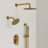 Pressure‑Balanced Shower System, 10" Rainfall Dual  Showerheads with Handheld Shower-92522935
