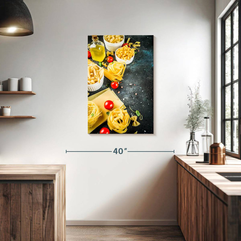 Yarlin Various Italian Pasta, 36" H x 24" W