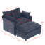 Chaise d'appoint moderne avec repose-pieds-1598213898